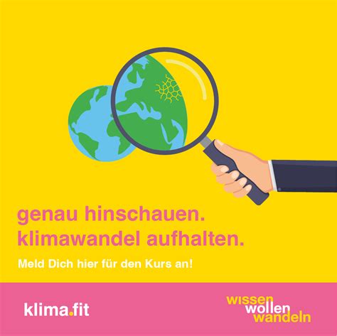 Klimaschutz VHS Kurs klimafit Klimawandel vor der Haustür Was