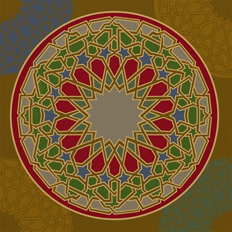 Islamic Motif Digital Art By Israa Qafisheh Fine Art America