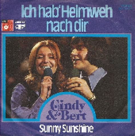 Ich Hab Heimweh Nach Dir 7 1972 Von Cindy Bert