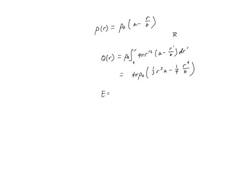 Solved An Infinitely Long Insulating Cylinder Of Radius R Has A Volume