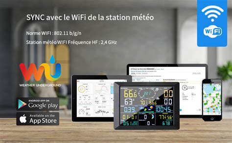 Uzoli Station M T O Professionnelle Wifi Pluviom Tre An Mom Tre