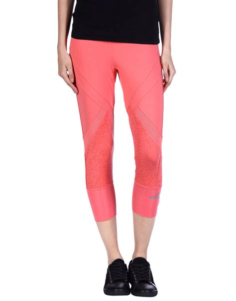 Lyst Adidas By Stella Mccartney Leggings In Pink