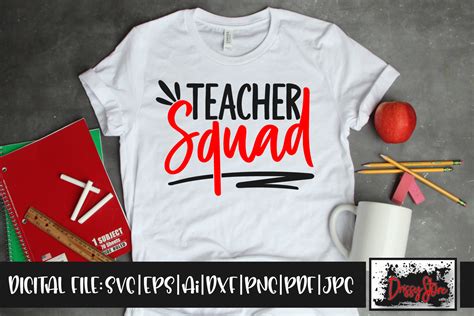 Teacher Squad Graphic By Drissystore Creative Fabrica