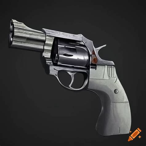 Concept Art Of A Modern Revolver On Craiyon