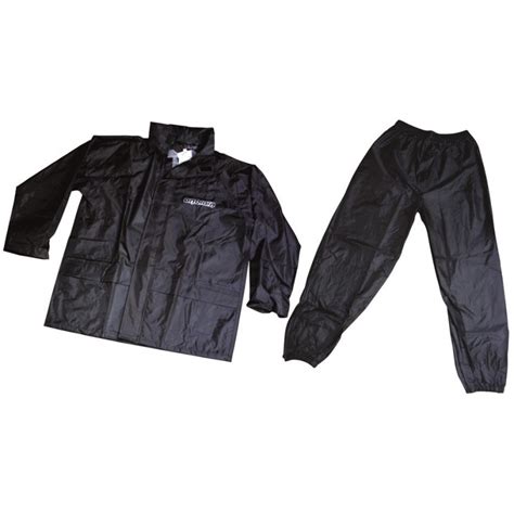 Onbrain Impermeable Conjunto Chaqueta Pantalon Negro