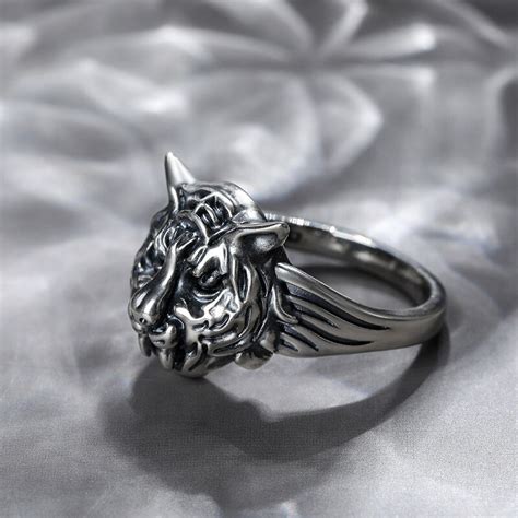 Jeulia Bague Tigre Pour Homme En Argent Sterling Jeulia Fr