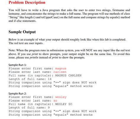 Solved Problem Description You Will Have To Write A Java