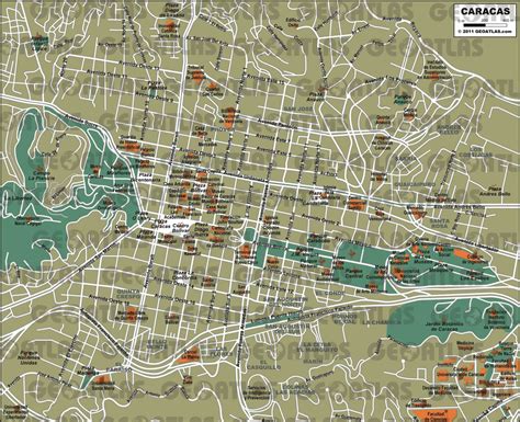 Mapas de Caracas – Venezuela - MapasBlog