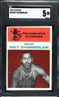 Wilt Chamberlain Basketball Rookie Cards, Value, Checklist - Cardboard ...