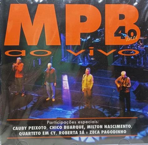 Cd Mpb Anos Ao Vivo Emi M Sica E Shows De Samba E Pagode