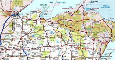 Wisconsin State Highway Map | Draw A Topographic Map