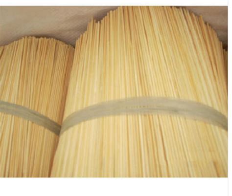 Eco Friendly Lightweight Round Aromatic Bamboo Wood Incense Sticks