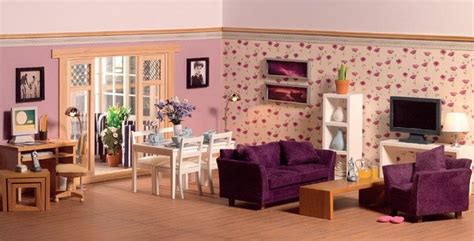 A modern home for a modern gal | Dolls' House Room Displays | Little ...