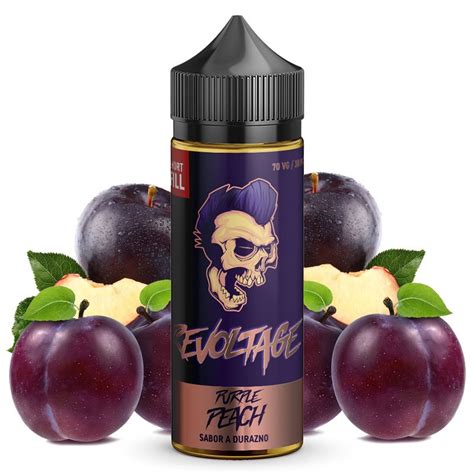 E líquido Revoltage Purple Peach 100ml al Mejor Precio en Vapori