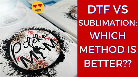 Dtf Vs Sublimation Dtf For Beginners Youtube