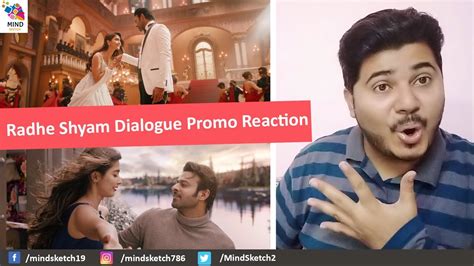 Radhe Shyam Dialogue Promo Reaction Prabhas Pooja Hedge Youtube