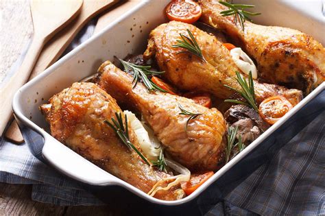 Muslos De Pollo Al Horno Recetinas