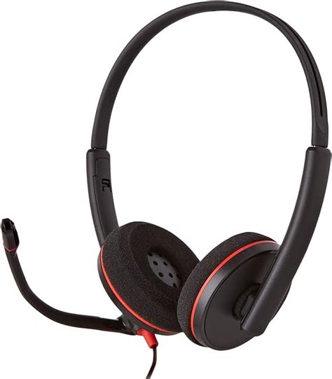 Plantronics C3220 Casque stéréo USB Blackwire Noir Amazon fr