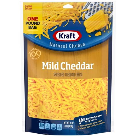 Mild Cheddar Kraft Natural Cheese