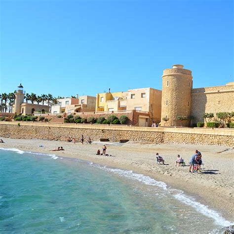 Playas Roquetas De Mar Pueblo