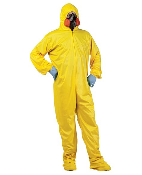 Hazmat Suit & Mask Costume