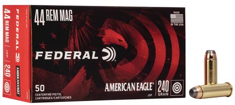 Federal Premium Centerfire Handgun Ammunition 44 Magnum 240 Grain