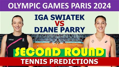 Iga Wi Tek Vs Diane Parry Olympic Games Youtube