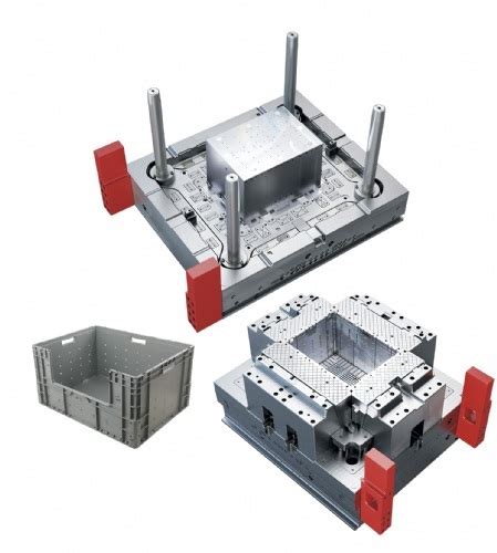 Plastic Big Crate Mould Taizhou Huangyan Fangheng Plastic Mould Coltd