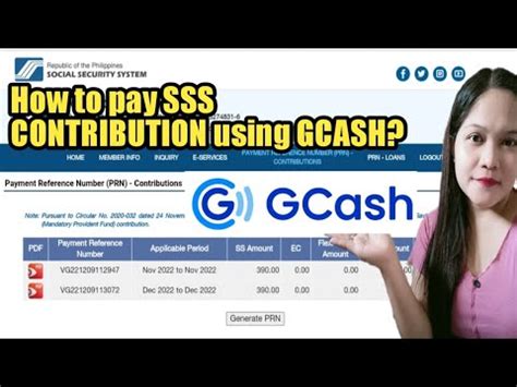 HOW TO PAY SSS CONTRIBUTION USING GCASH YouTube