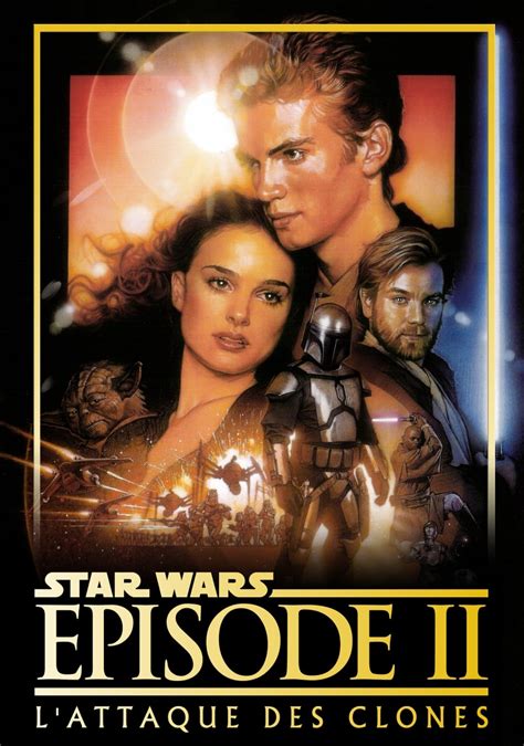 Star Wars épisode II L Attaque des clones 2002 Affiches The