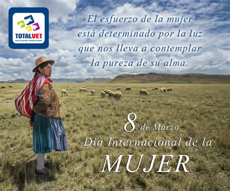 Totalvet Les Desea un Feliz día a Todas las Mujeres del Mundo Perulactea