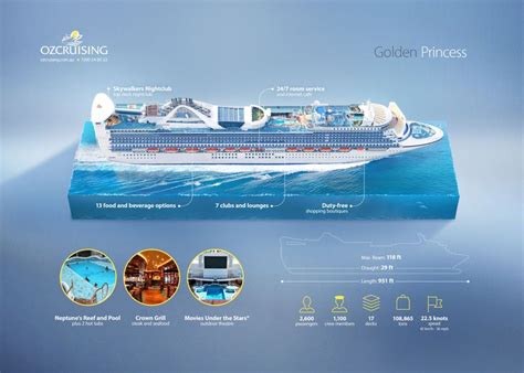 Golden Princess Infographic Virtual Reality Design Golden Princess