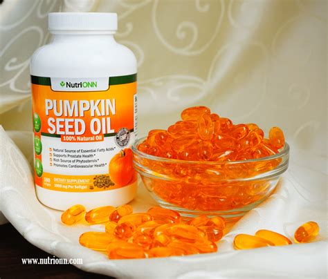 8 Health Benefits Of Pumpkin Seed Oil Nutrionn Supplements