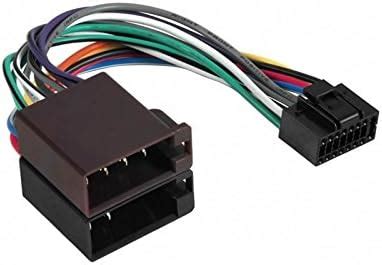 Câble adaptateur fiche iSO pour autoradio kenwood 16 Pins Transport et