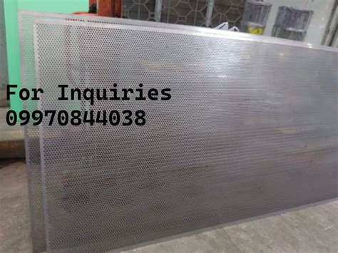 Stainless Perforated Sheet, Commercial & Industrial, Industrial Equipment on Carousell