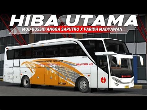 Share Livery Hiba Utama Mod Bussid Jetbus Shd Terbaru Angga Saputro