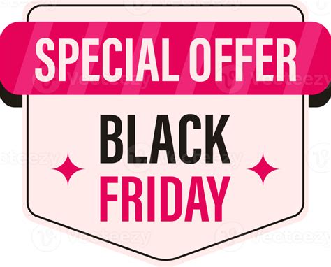 Black Friday Stickers 12004445 Png