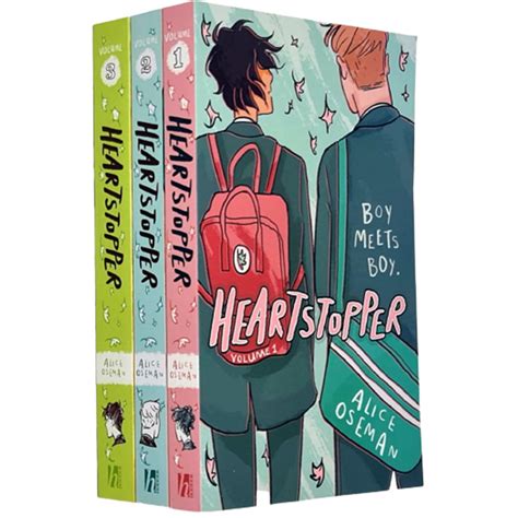 Heartstopper Series Volume 1 3 Books Collection Set By Alice Oseman The Book Bundle