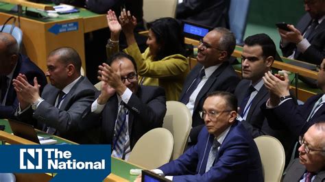 Un Overwhelmingly Adopts Resolution For Humanitarian Truce In Gaza