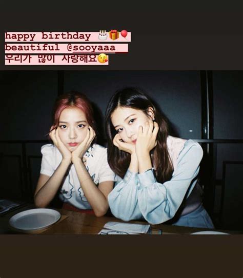 Blackpink Ros Happy Birthday Beautiful Jisoo We Love You So Much