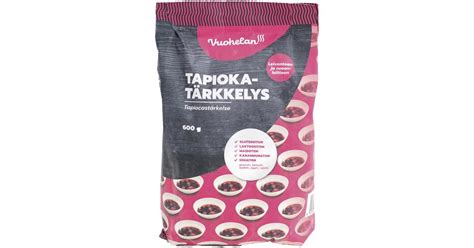 Vuohelan gluteeniton Tapiokatärkkelys 600g S kaupat ruoan verkkokauppa