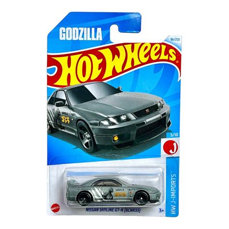 Genuine Hot Wheels Nissan Skyline GT R R Godzilla Case GRAY Shopee Singapore