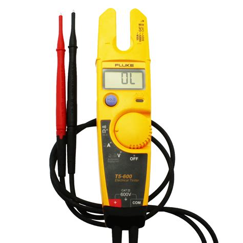 Fluke T5 600 Continuity Current And Voltage Tester Test Uk