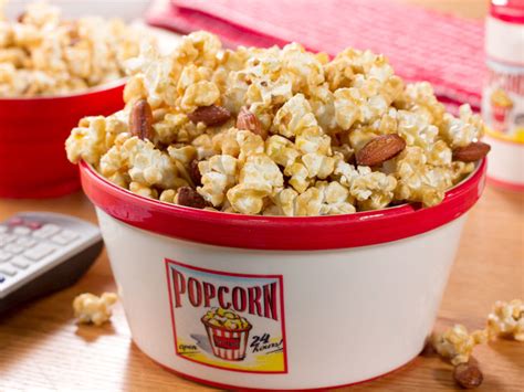 Caramel Nut Crunch Popcorn | MrFood.com