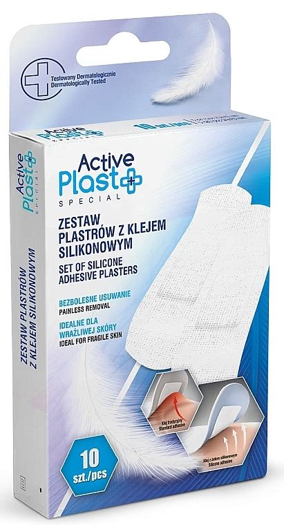 Пластырь от мелких ран и порезов, 10 шт. - Ntrade Active Plast Special ...