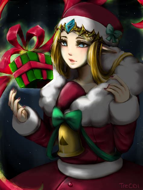 Christmas Zelda by TreC101 on Newgrounds