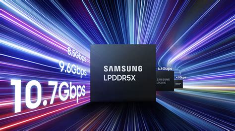 Samsung Announced The New Lpddr X Memory Chip With Extremely Fast Speed