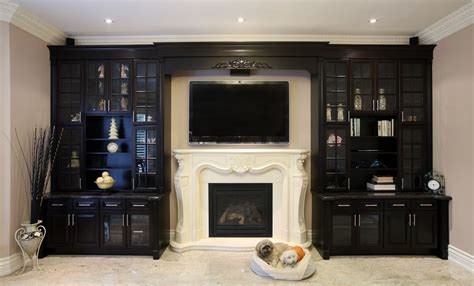 Custom Fireplace Cabinets & Shelving Ideas | Closettec