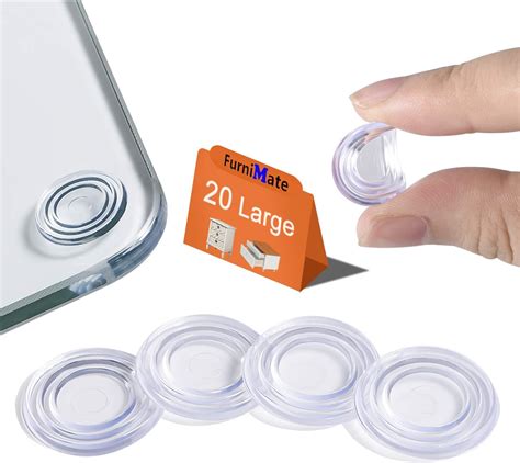 Amazon Glass Table Top Anti Slip Pads Clear Pcs Mm Non