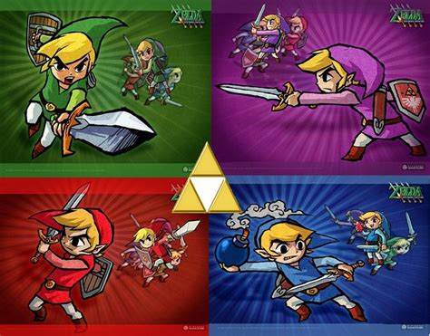 The Legend of Zelda 4 swords adventures | Legend of zelda, Retro gaming ...